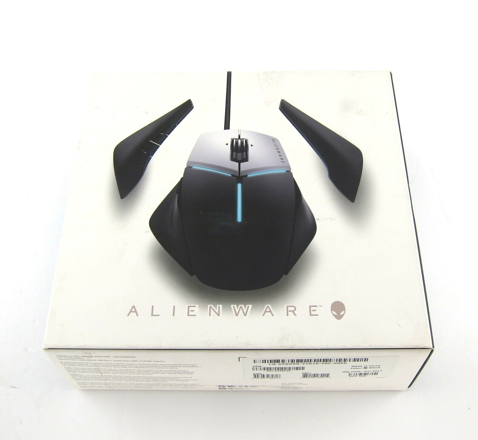 NEW Genuine Alienware Elite Wired Gaming Mouse RGB  Dell-AW958-BK - AW958 7XGRK