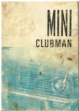 MINI CLUBMAN 1000 SALOON & ESTATE ORIGINAL 1971 OWNERS INSTRUCTION HANDBOOK