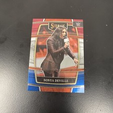 Sonya DeVille - 2022 Select WWE - Card#68 - Red & Blue - Concourse