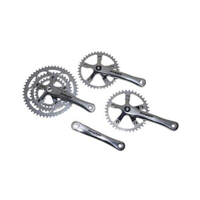 Pédalier city stronglight sl55 alu argent 170mm 40d. chaine 2.38 axe carre 115mm