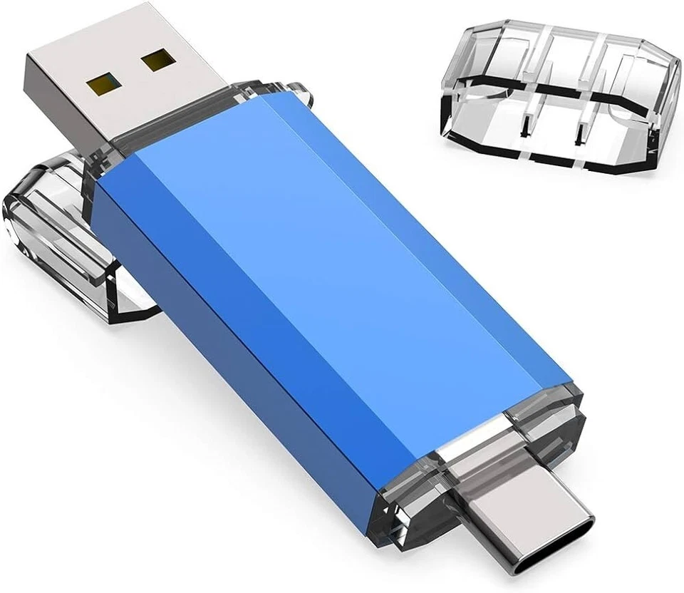 pendrive chiavetta usb OTG tipo-C 128GB flash drive Tablet pc cellulare - Immagine 2 di 2