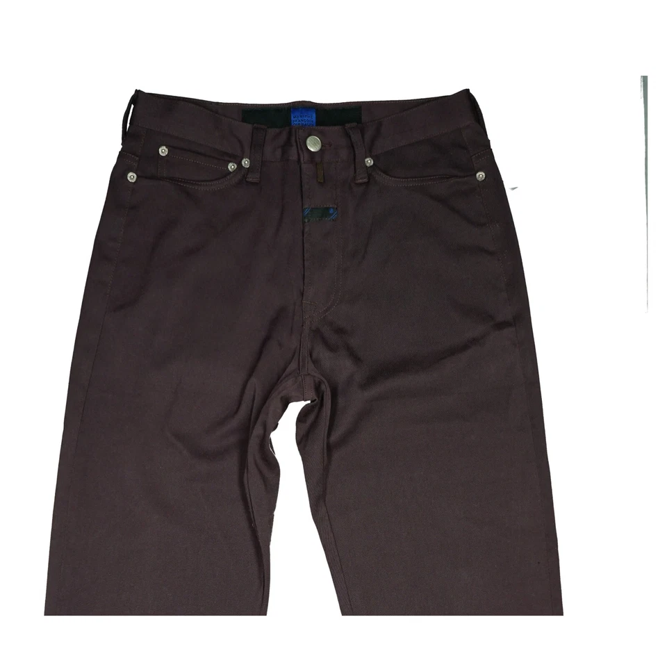 Marithe Francois Girbaud Herren Jeans Hose Stretch IT 44 S W28 L32 unisex Braun - Bild 2 von 4