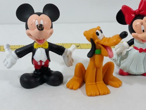 Lot of 4 Vtg Disney 1990s EPCOT Figures ~ Cake Toppers ~ McDonalds - Picture 2 of 5