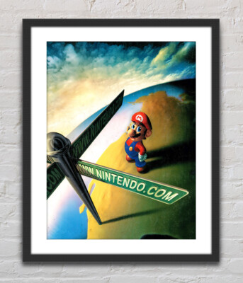 Mario Nintendo Glossy Art Poster Unframed G1837