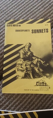 CLIFFS NOTES on Shakespeare's Sonnets