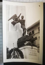 PHOTO 1930s TARANTO MONUMENT TO THE FALLEN - 2814