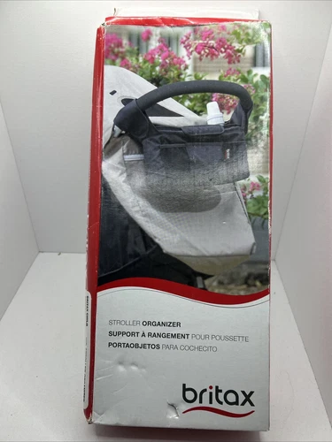 Britax Stroller Organizer with Insulated Cup Holders LG Center Compartment New - Picture 1 of 4