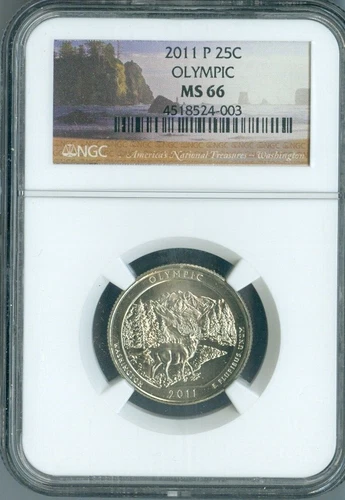2011 Olympic Park Quarter NGC MS66 Quality