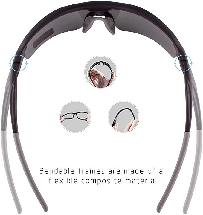 2023 Lentes Carrera Gafas De Sol Deportivas Polarizadas 5 Lentes Intercambiables - Изображение 2 из 4