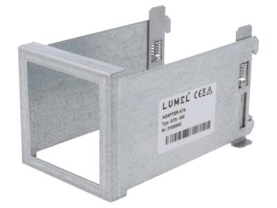 ATS 500 Adapter for DIN rail Dim: 45x45mm Dimensions: 48x48mm LUMEL