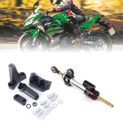 Steering Damper Stabilizer Mount For Kawasaki Ninja 400 2018-2023 Ninja 500 2024
