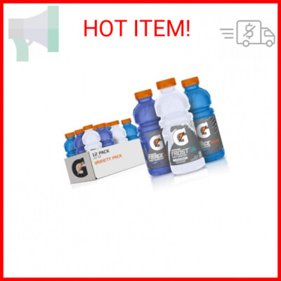Gatorade Original Thirst Quencher Fierce Variety Pack, 20 Oz, Pack Of 12