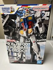 1/144 Gundam Factory Yokohama RX-78F00  G-Dock Premium Bandai model U.S seller