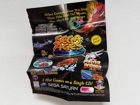 Sega Ages Sega Saturn - NTSC-U/C USA VGC CIB with Reg - Natural Disc - Tracked