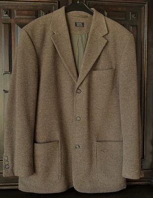 Camel Active Herren Sakko Jacke 52 % Schurwolle mit Cashmere Gr. 50 Kamelfarben