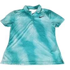 Nike Dri-FIT Victory Short-Sleeve Golf Polo Shirt Women's Small Gorpcore New