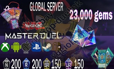 Master duel yugioh  GLOBAL - 23K gems