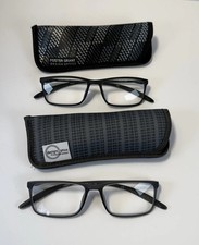 Foster Grant Glasses 53 17 145 PD58.5mm 3.00 2 Pair One Grey One Black Cases