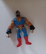 wwf mattel wwe  loose  bend and bash  rey mysterio   wrestling figure