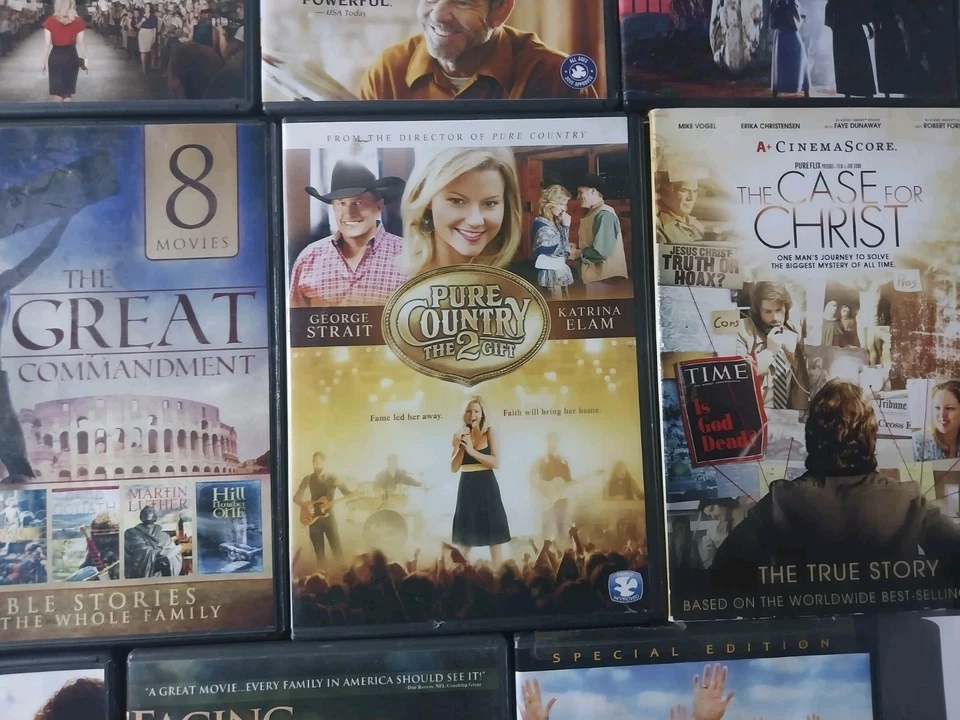 Amazing Lot Of 11 Christian Dvds, God's Not Dead 1&2, Case For Christ,,,  - Image 4 of 4