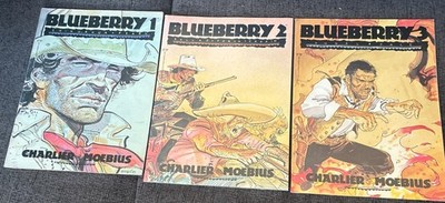 Blueberry GN #1, #2 & #3 1st printings Moebius 2 & 3 Sealed