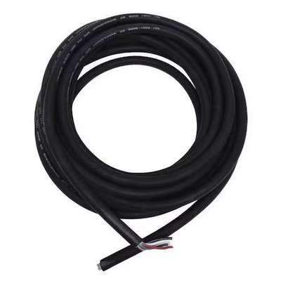 Portable Cord, Soow, 18 Awg, 6 C, Black, Rubber, Stranded, 600V,