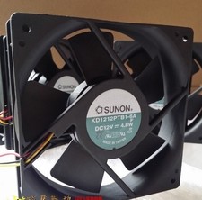 KD1212PTB1-6A 12V 4.8W 12025 12CM Chassis Cooling Fan qq