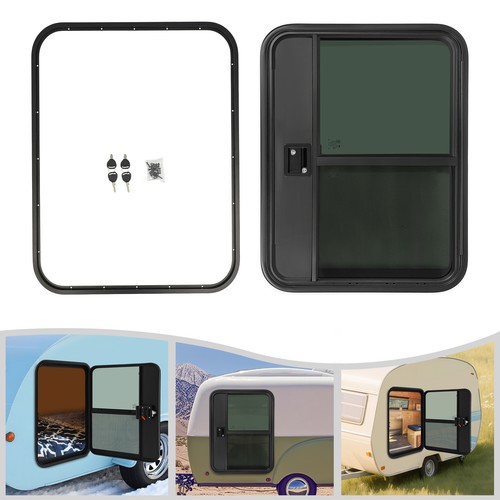 26''W*32''H RV Camper Teardrop Trailer Door Left Driver Side Trailer Entry Door