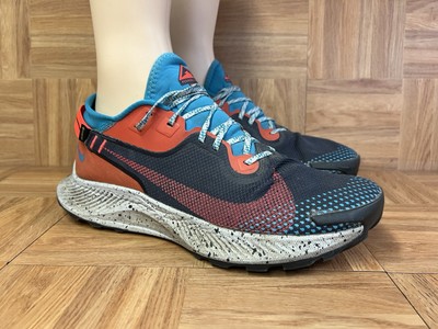 RARE  13 - Nike Pegasus Trail 2 GTX Dark Smoke Grey Bright Crimson DH0202-001