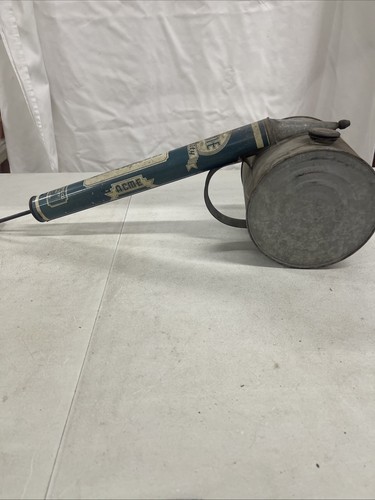 Vintage Acme Insect Bug Pump Sprayer garden collectible. Larger Unit - 第 4/21 張圖片