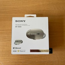 Boxed SONY WF-1000X Series Bluetooth Earbuds Noise Cancelling earbuds, gold