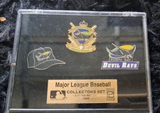 INAUGURAL year 1998 Devil Rays Lapel Pins Limited Edition 2500