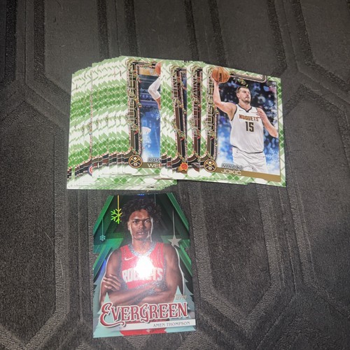 2025 Topps Basketball Holiday 57 Card Lot Nm Plaid Jokic Fears Rc Inserts NBA - Bild 2 von 14