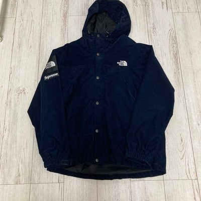 ジャケット・アウター Supreme the north face corduroy mountain Supreme x THE NORTH FACE Corduroy Mountain Shell Jacket L Navy