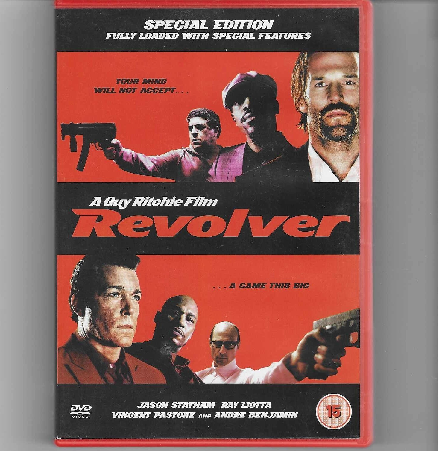 Revolver DVD 2005 Film Special Edition Rated 15 Crime 110 Minutes Used