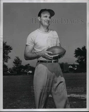 1951 Press Photo Eddie Finnigan, Head Coach - cvb39884