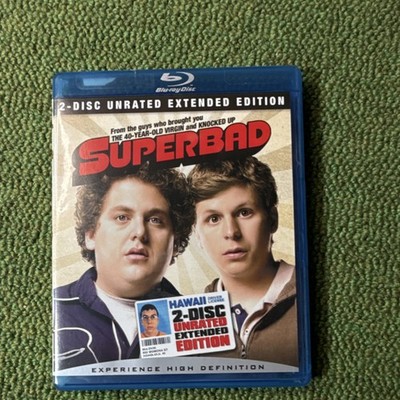 Superbad Blu-ray 2-Disc Unrated Extended & Deleted Scenes, Behind The Scenes