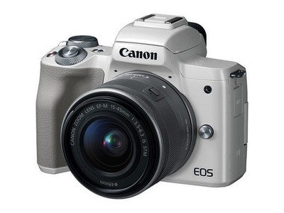 Canon EOS M50 24.1 MP Mirrorless Camera - White (Kit with EF-M 15