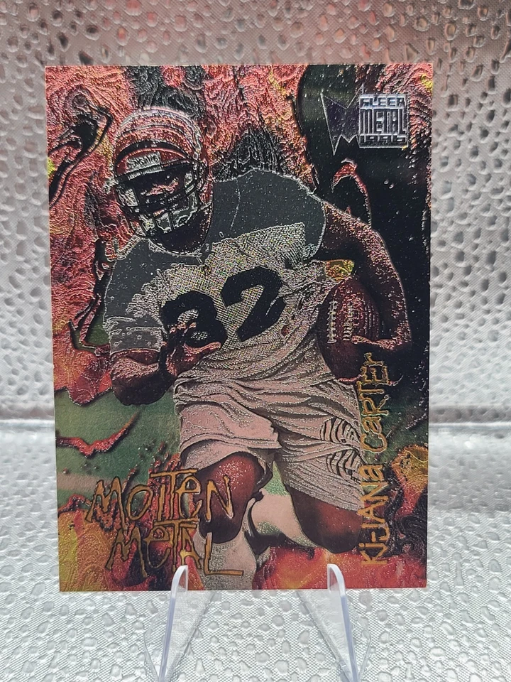 1996 Fleer Molten Metal Football Complete Insert Set + Brett Favre S2 Sample HOF - Image 4 of 4