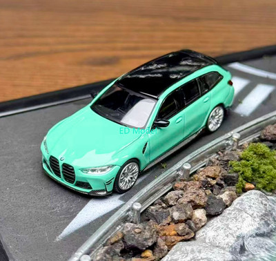 BN MINIGT 1:64 Green M3 M Performance Touring Sports Model Diecast Metal Car 