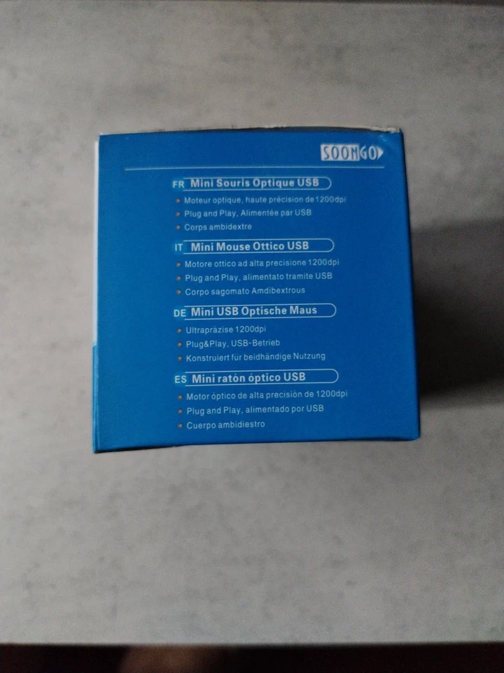 SOONGO Computer Mouse 2 Pack Mini USB Mice for Office and Home Use Fits compute - Image 4 of 4