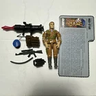 1991 Gi Joe Cobra 3.75" Red Star v1 Figure Oktober Guard Complete w/ Filecard