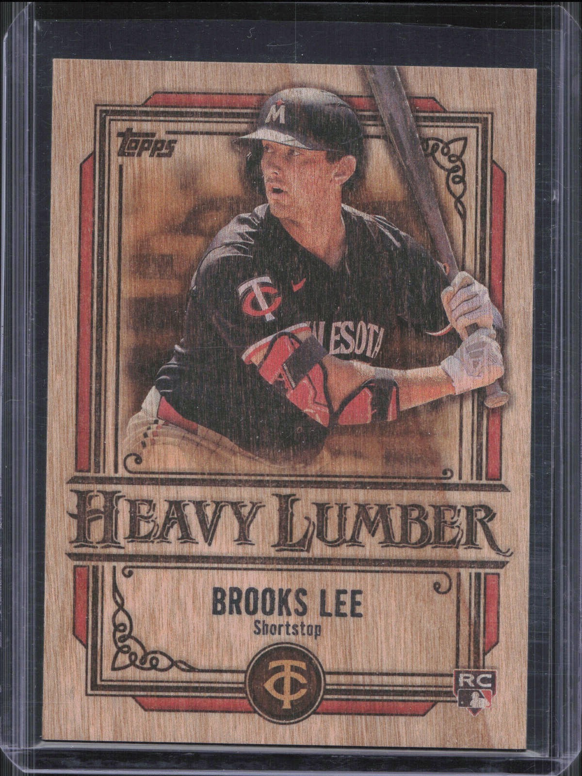 2025 Topps Update Brooks Lee HL-66 Heavy Lumber Rookie SSP Twins