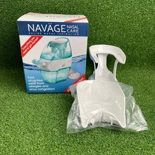 Naväge Saline Nasal Irrigation Starter Kit Nasal Care Drug Free NEW