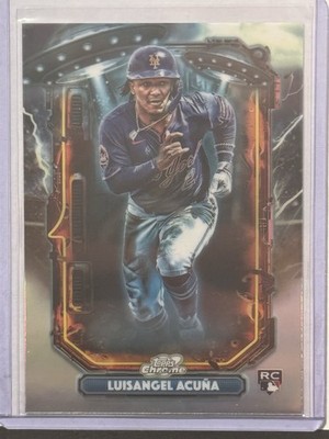 2025 Topps Cosmic Chrome - Extraterrestrial Talent Luisangel Acuna #ET-31 (RC)