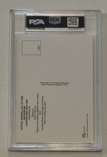 Scott Rolen Autograph Signed Hall Of Fame Plaque Card PSA/DNA 2 - Picture 2 of 2