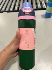 OWALA 24OZ FREE SIP STAINLESS STEEL FOREST FAIRT WATER BOTTLE - - Scratch & Dent