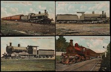 POSTCARDS Australia Trains Thematic. selcetion. (11)