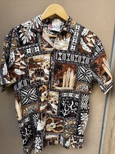 Hilo Hattie The Hawaiian Original Hawaiian Short Sleeve Youth Shirt Size Large