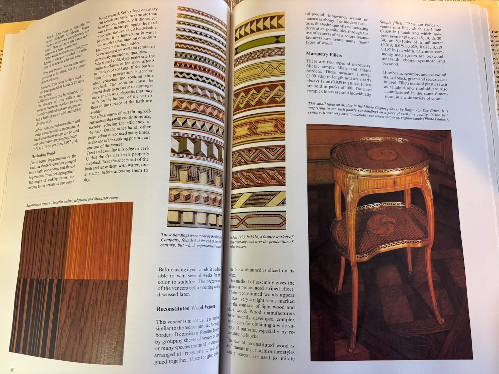 MARQUETRY-WOOD MASTER ART PIERRE RAMOND HC DJ EX FIRST EDITION SIGNED VERY RARE